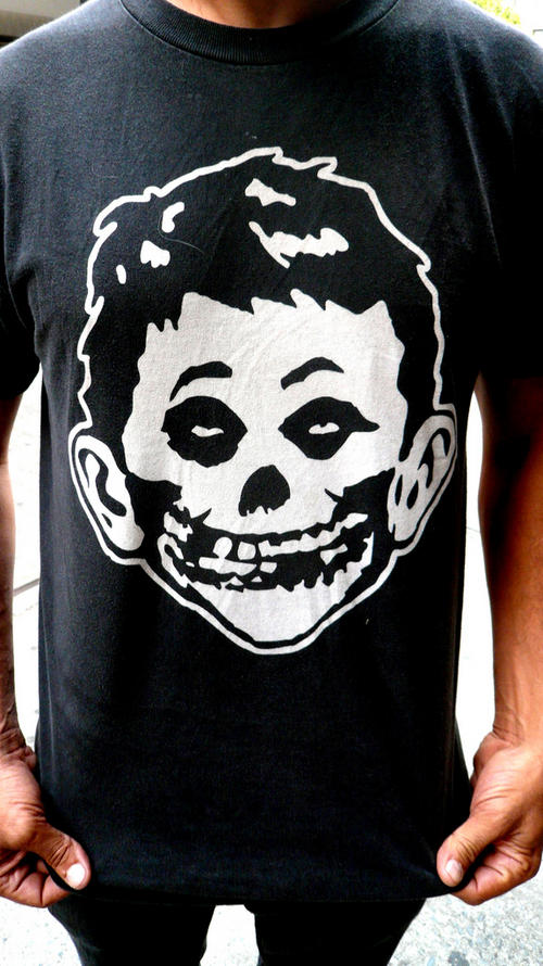  Newman/Misfits mashup tee!