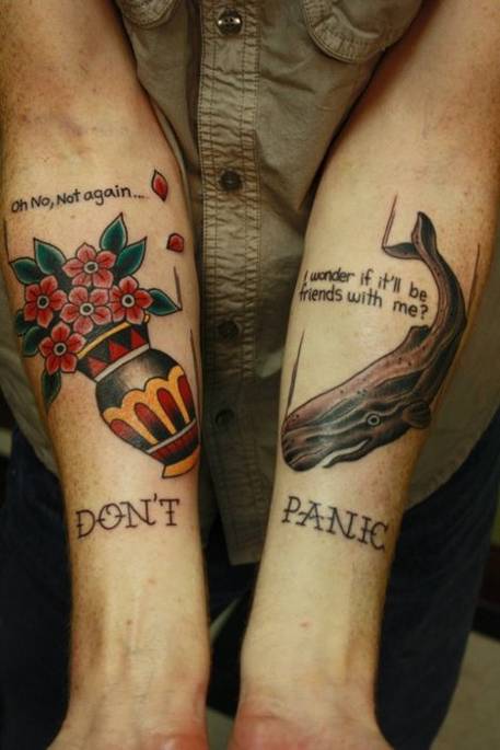 Hitchhiker's Guide tattoos / Boing Boing
