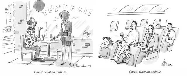 New Yorker cartoons captioned with