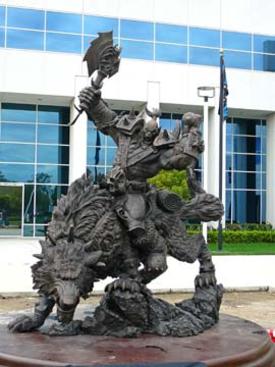 Blizzard Thrall Statue