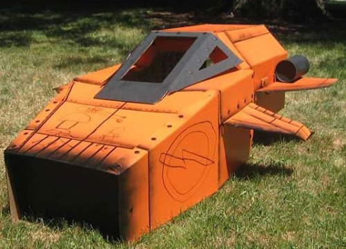 Build A Cardboard Spaceship