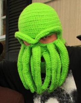 Cthulu ski mask