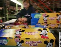 Mickey and Minnie Fruit