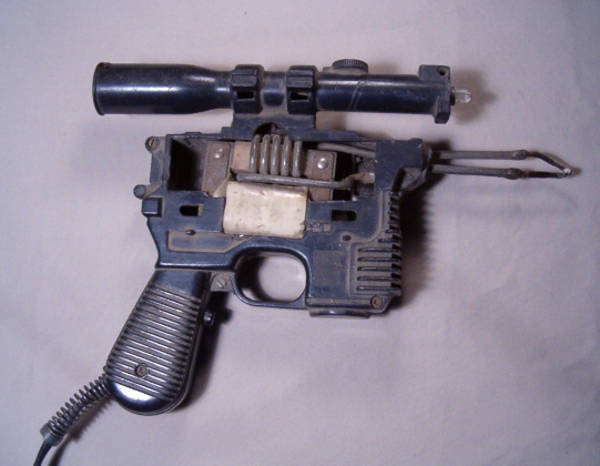 ... gun made from modded Han Solo blaster: the Han Solderer / Boing Boing