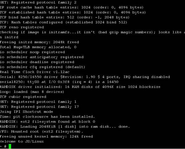 Javascript GNU/Linux Javascript based PC emulator, running GNU/Linux