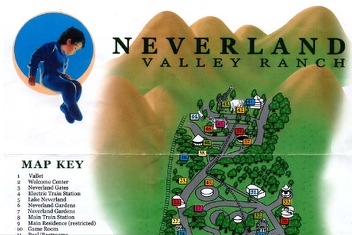 neverland ranch map