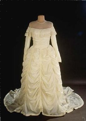 wwii wedding dress