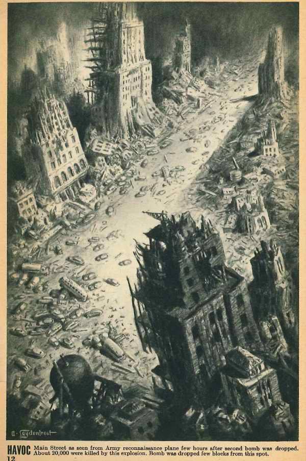 Cities After Atomic Bomb
