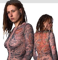 Tattoo Shirts for the Illusion of Full Body Tattoos