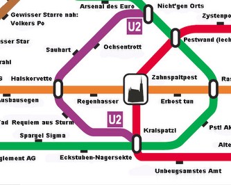 subway map vienna