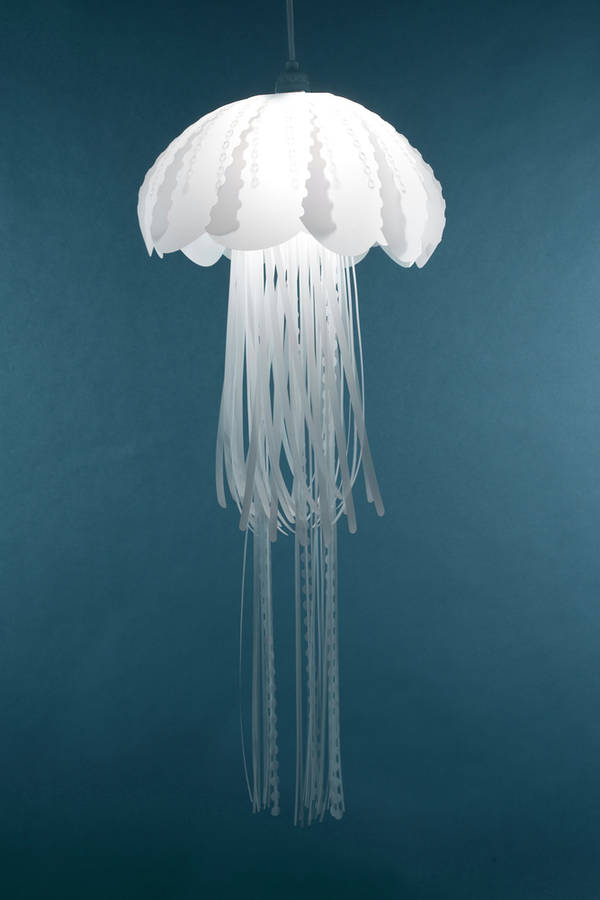 Hanging jellyfish lights / Boing Boing