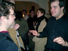 Jeremy Bornstein, Dan Kaminsky, Emerging Man party