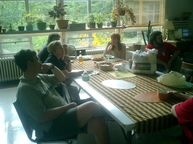 John McDaid, Janis O'Connor, Peter Watts, Laurie Channer, Rob Stauffer