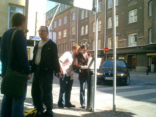 Tom Coates, Me, Stewart Butterfield, Caterina Fake