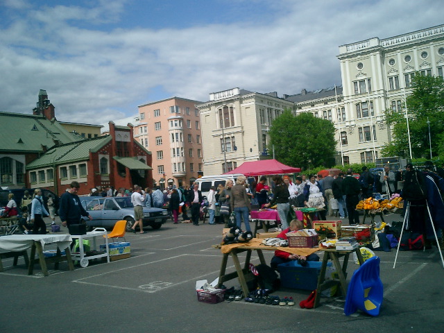 Finnish flea-market and pickers