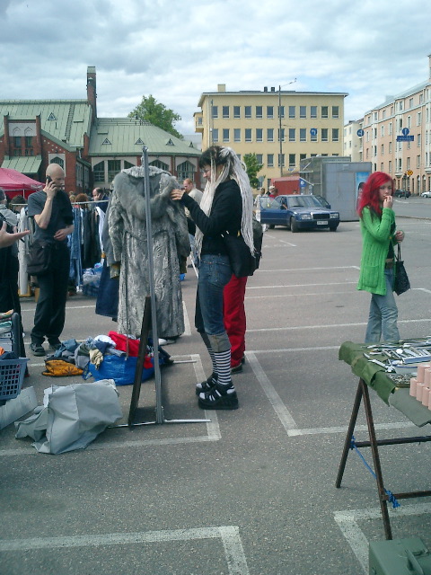 Finnish flea-market and pickers