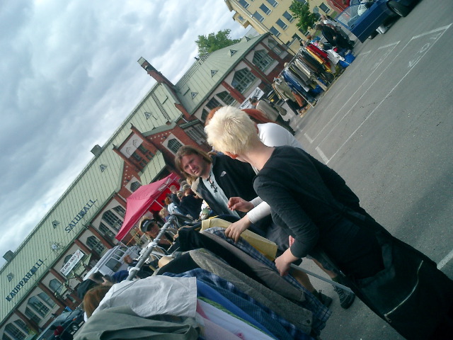 Finnish flea-market and pickers