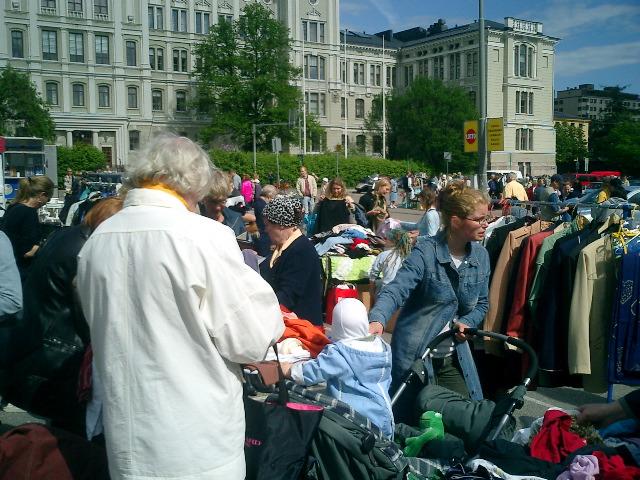 Finnish flea-market and pickers