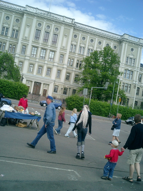 Finnish flea-market and pickers