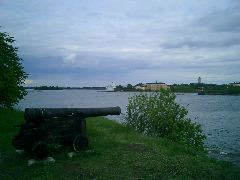 Cannon on Island Fortress, Helsinki