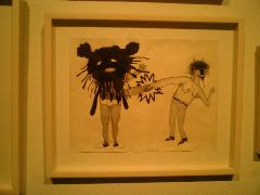 Horror exhibit at the Helsinki Art Museum