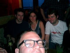 Me, Tom Coates, Fiona, James Cronin