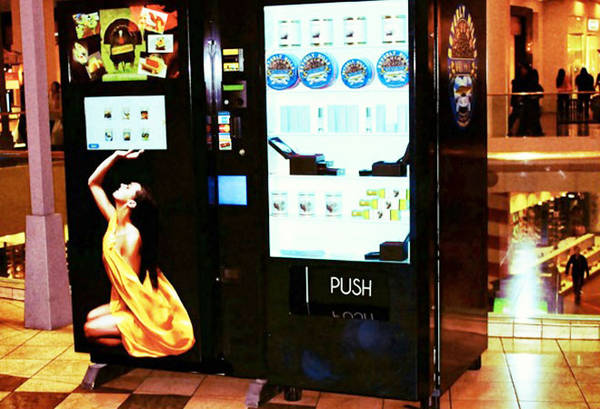 Caviar Vending Machines In La Malls Boing Boing