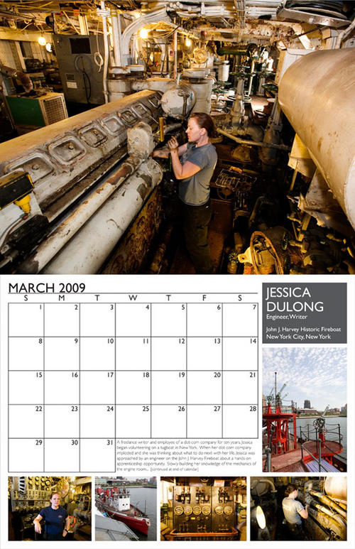 Female Mechanics calendar: 21st century Rosie the Riveters / Boing Boing