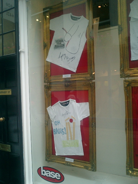 Tesitcular cancer t-shirts, Canaby St