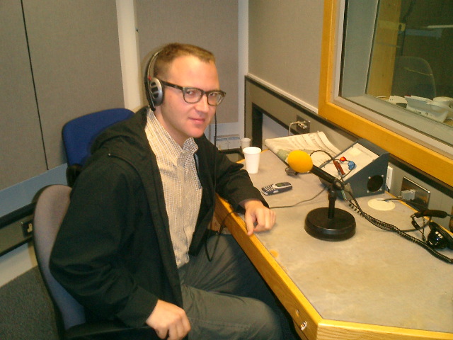 Me at the Beeb