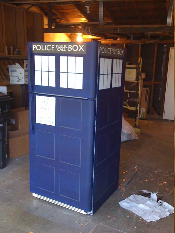 Tardis Fridge Boing Boing