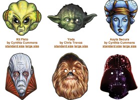 Printable Star Wars masks | Boing Boing